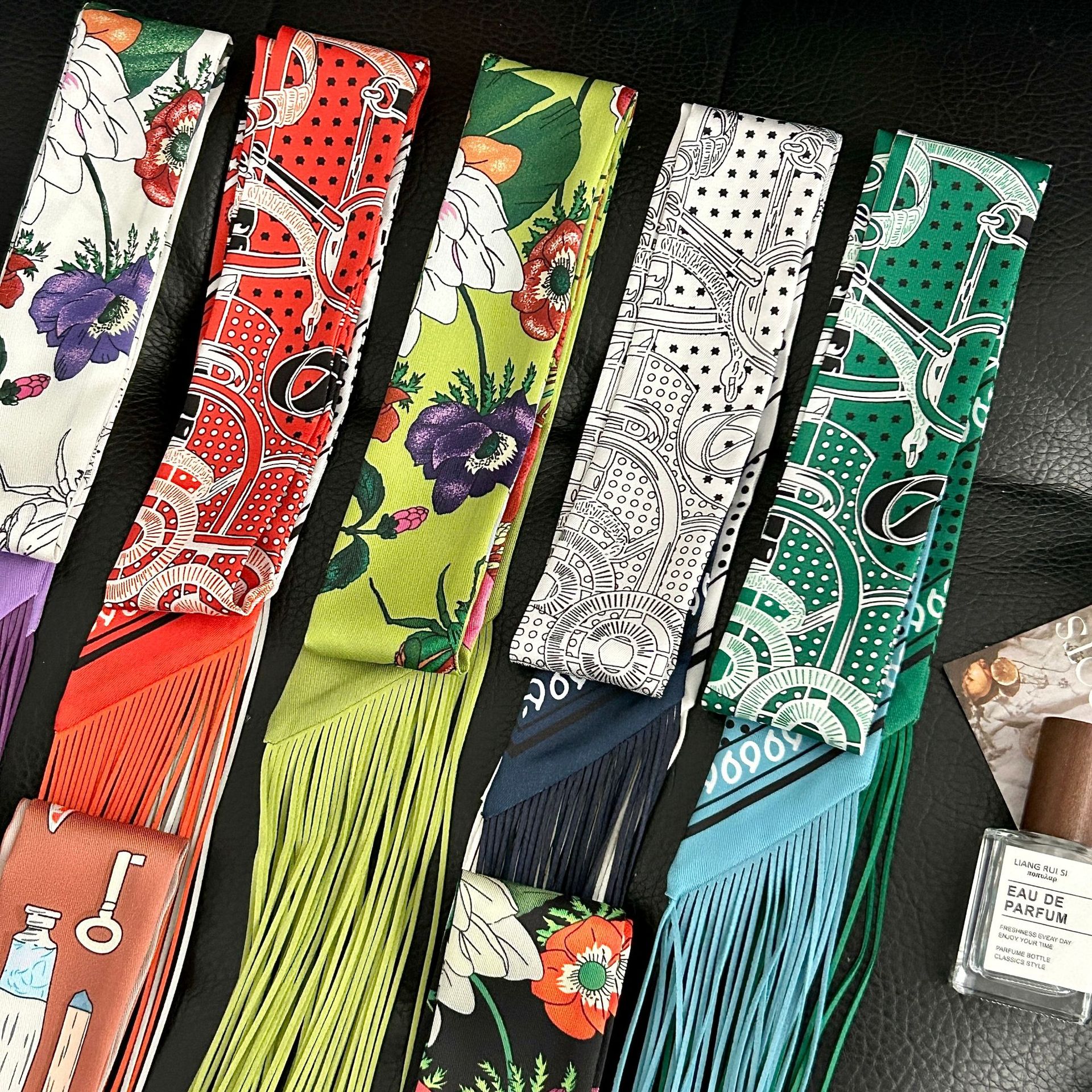 Luxury Tassel Skinny Scarf for - огляд і ціна Head Wrap Turban