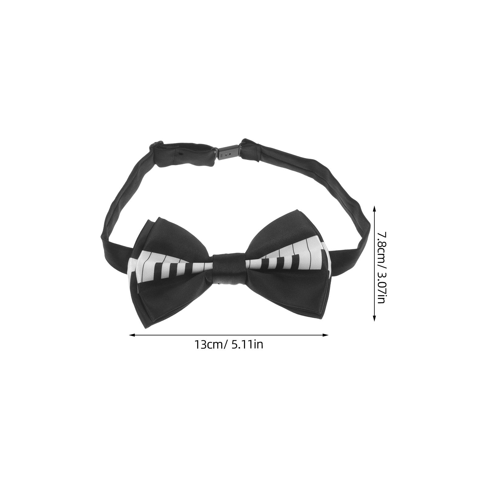 3Pcs Piano Bow Tie Set Music N - огляд і ціна Bow Tie Pre Tied