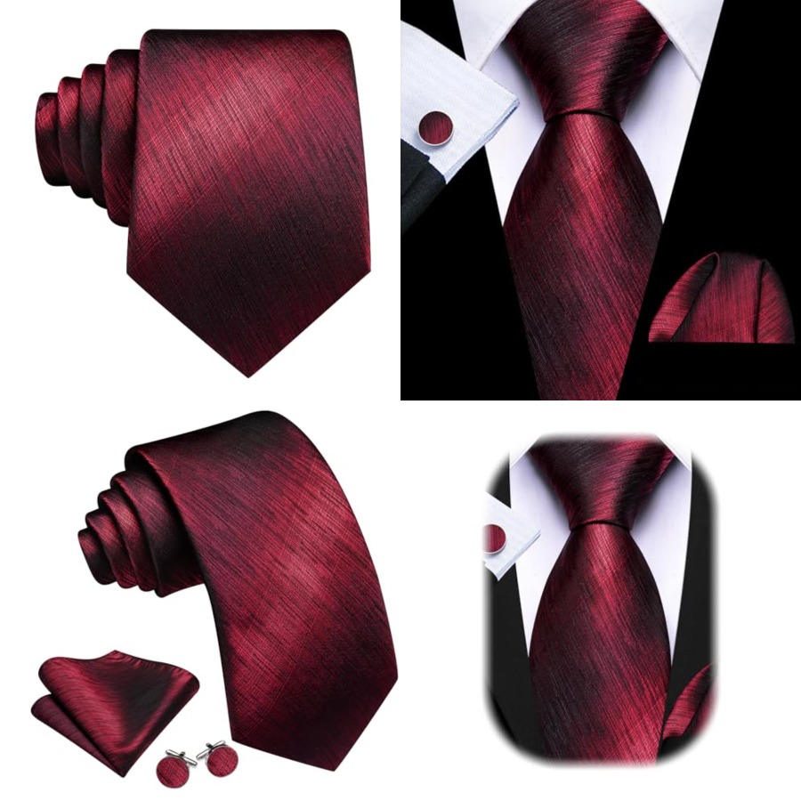 Tie Sets for Men Silk Stripe N - огляд і ціна Silk Tie Striped