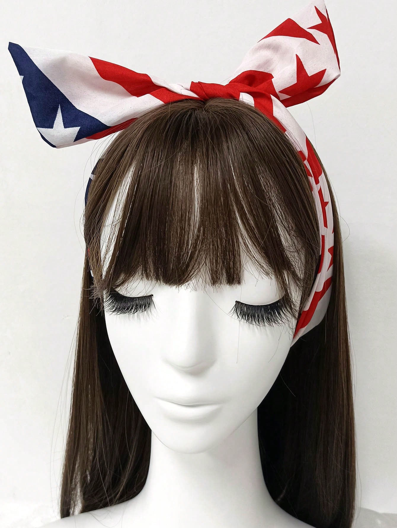 1 Pack 85cm Long American Flag - огляд і ціна Head Wrap Turban
