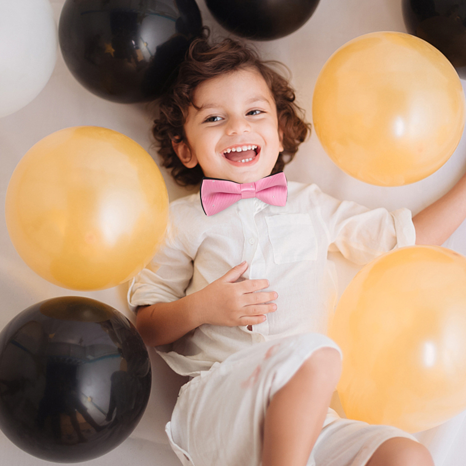 10Pcs Kids Bow Tie Set Pre-Tie - огляд і ціна Bow Tie Pre Tied