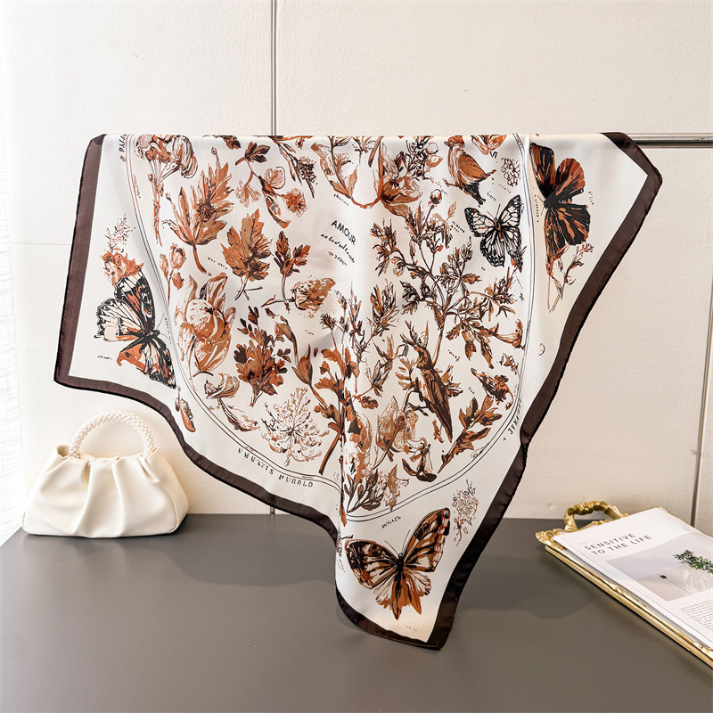 Vintage Butterfly Sketch Squar - огляд і ціна Ascot Neck Scarf