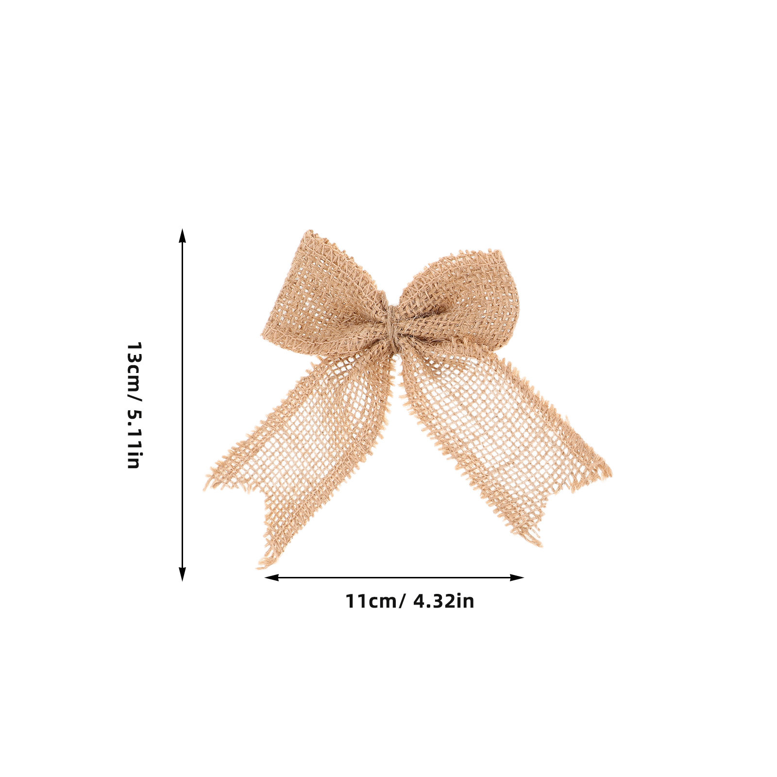 12Pcs Elegant Burlap Christmas - огляд і ціна Bow Tie Pre Tied