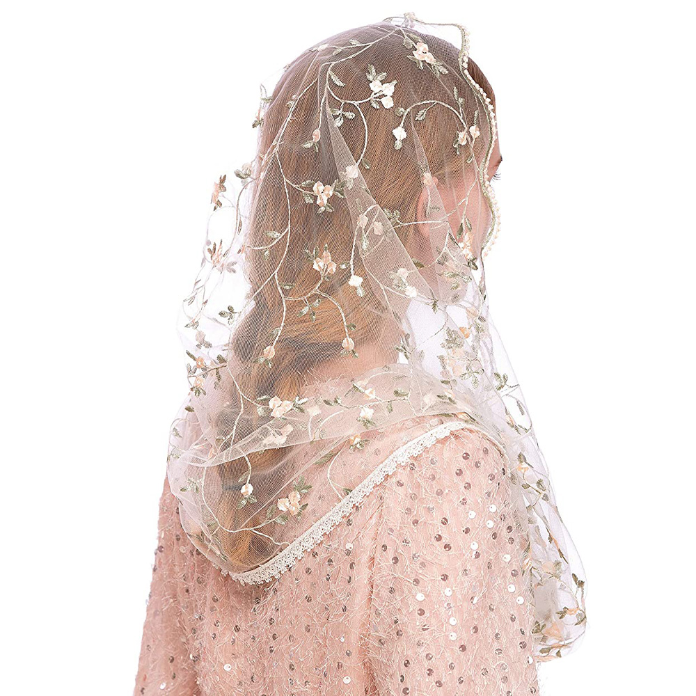 Women Chapel Veils Lady Mantil - огляд і ціна Infinity Scarf Knit
