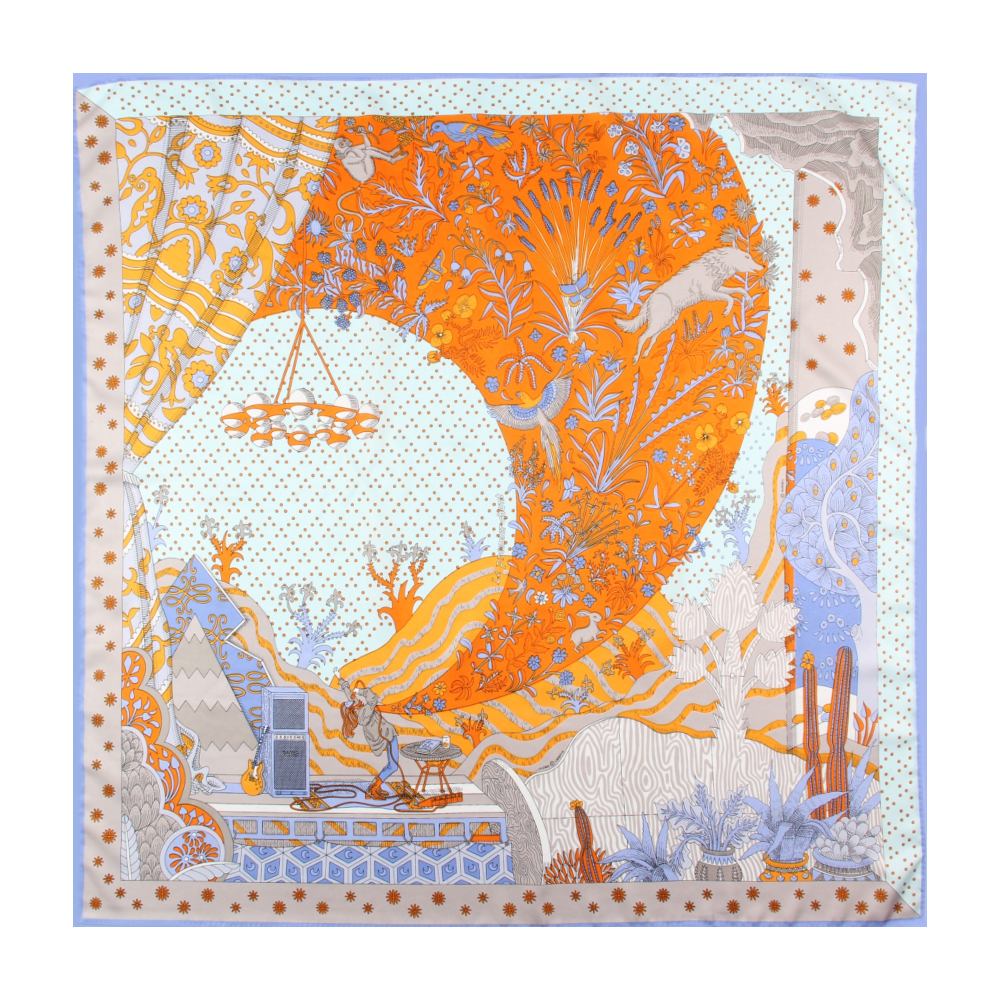 Manual Hand Rolled Twill Silk  - огляд і ціна Scarf Silk Square