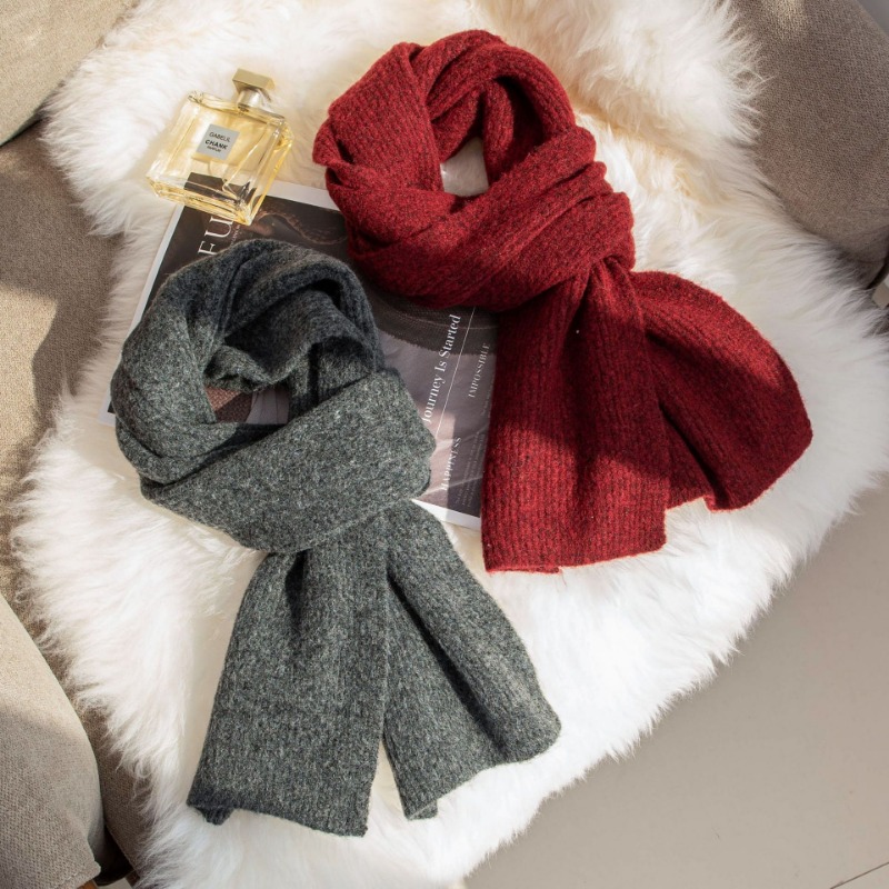 Korean Style Classic Woolen Sc - огляд і ціна Muffler Men Wool