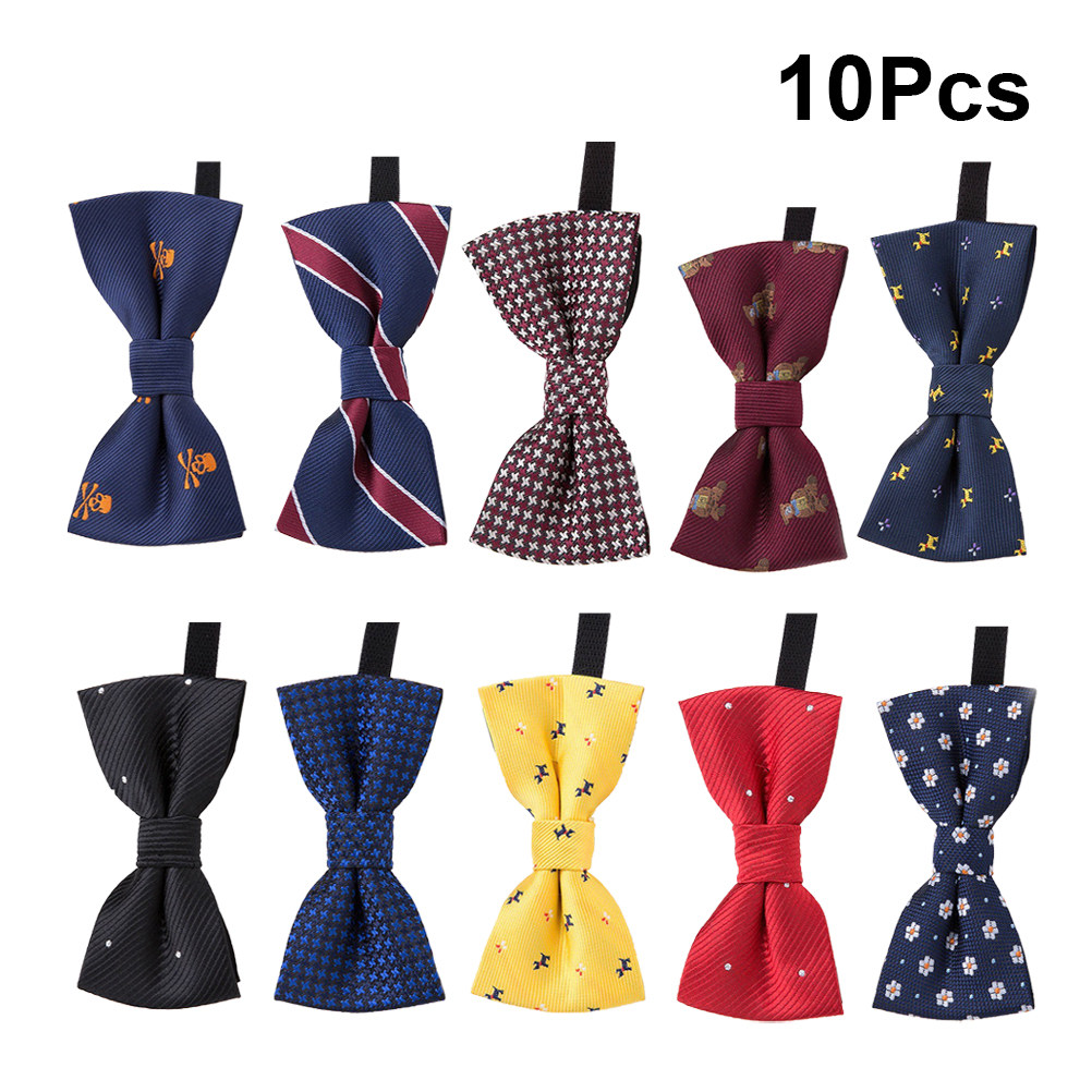 10Pcs Children's Small Bow Tie - огляд і ціна Bow Tie Pre Tied