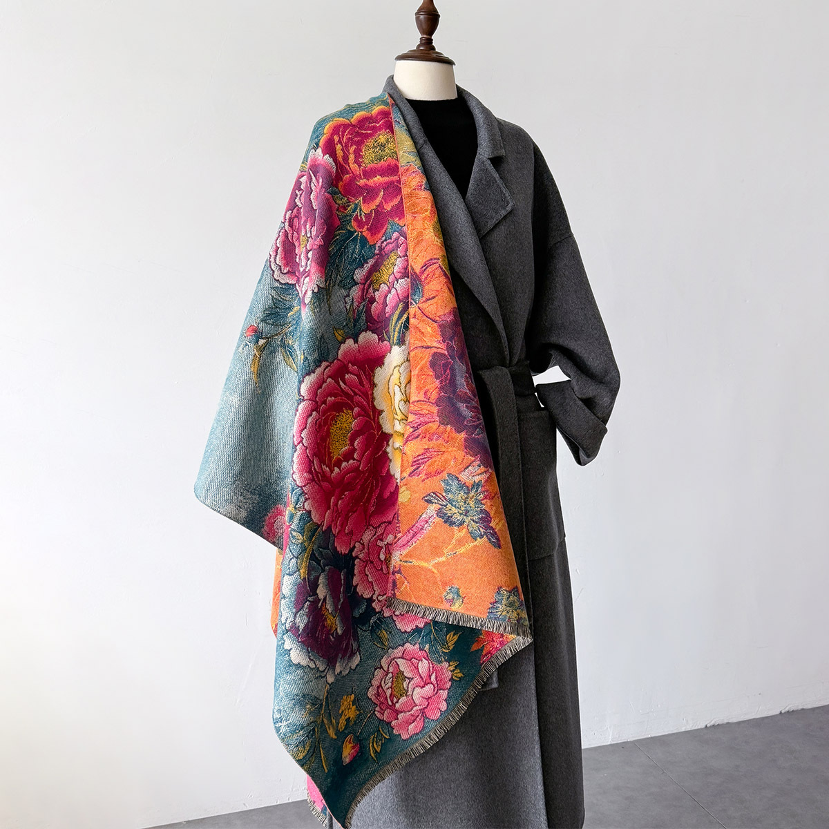 Warm Cashmere Scarf Women Shaw - огляд і ціна Woven Scarf Blanket