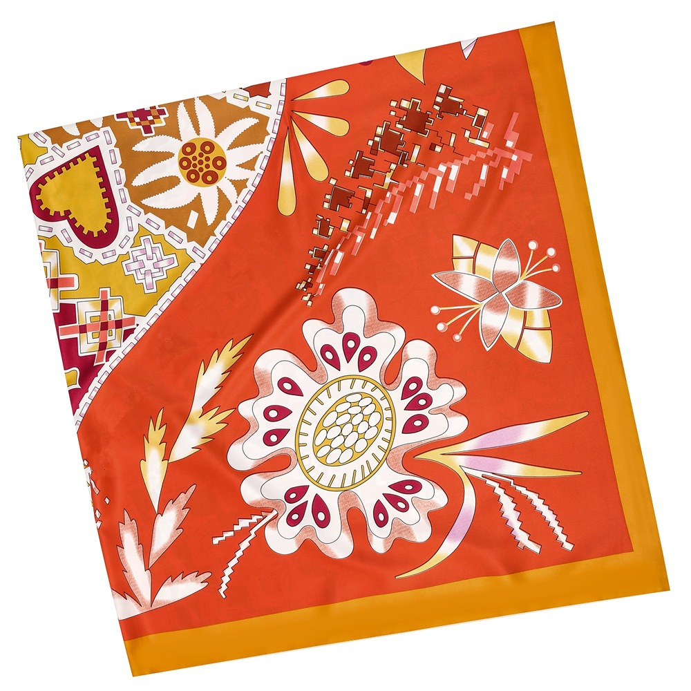 130cm Brand Women Scarves Desi - огляд і ціна Scarf Silk Square