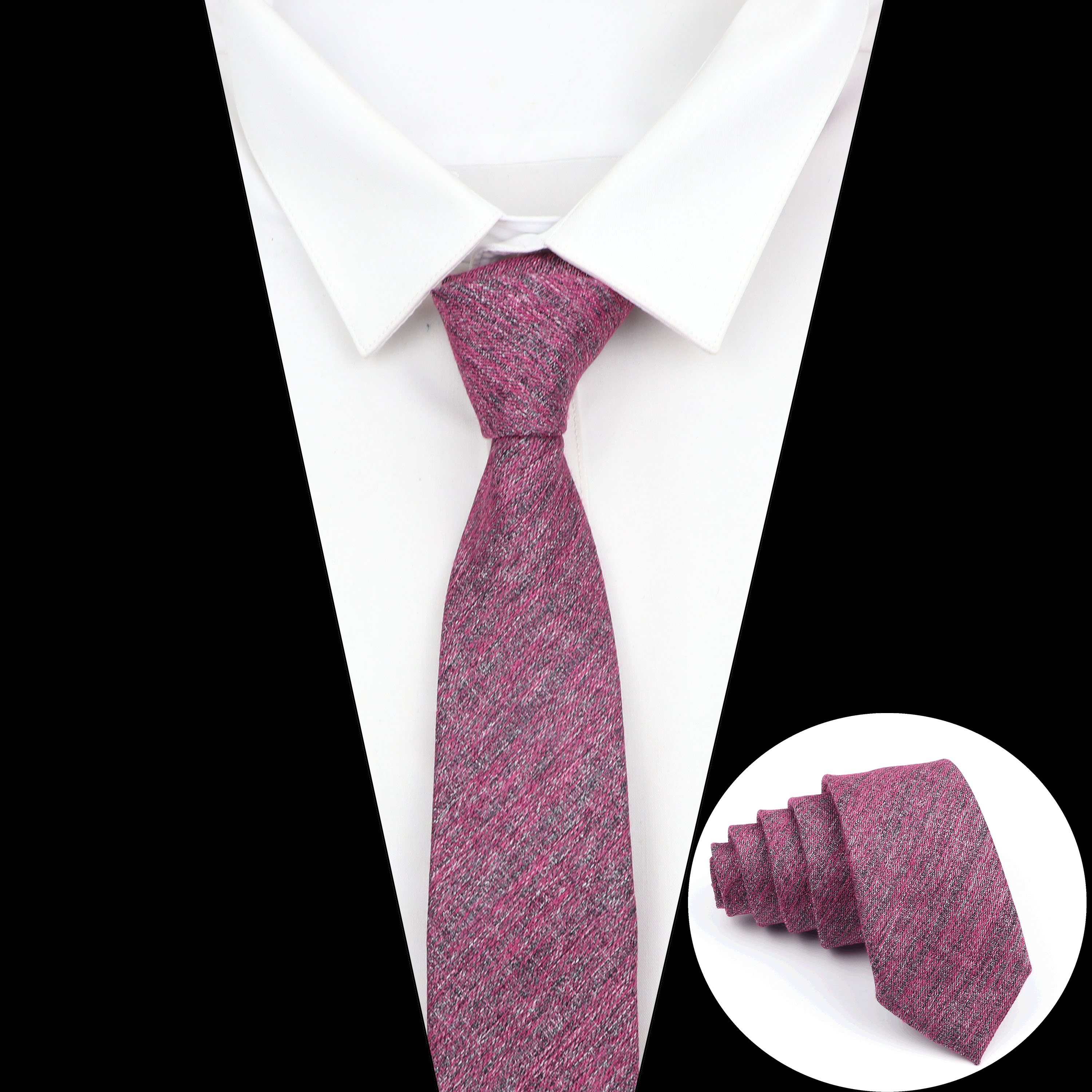 High Quality Ties For Men 6cm  - огляд і ціна Skinny Tie Men