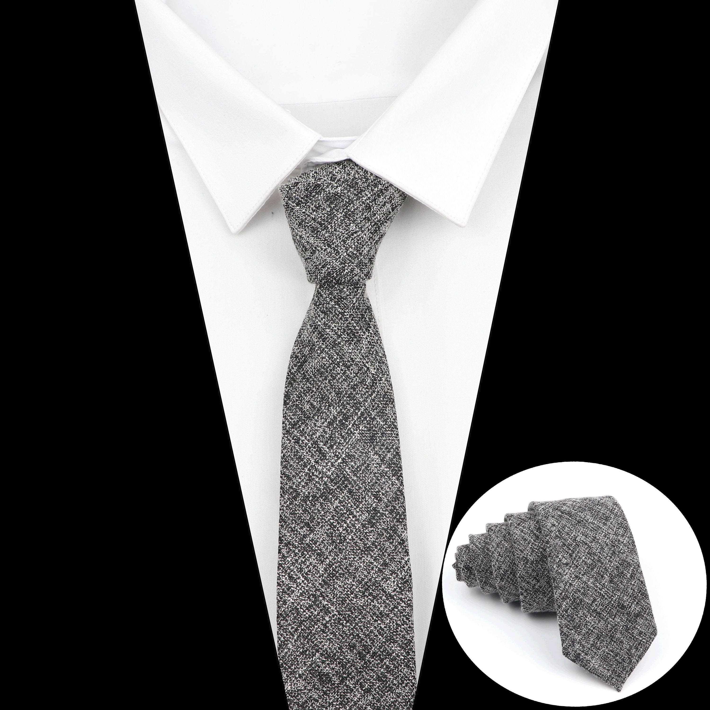 High Quality Ties For Men 6cm  - огляд і ціна Skinny Tie Men