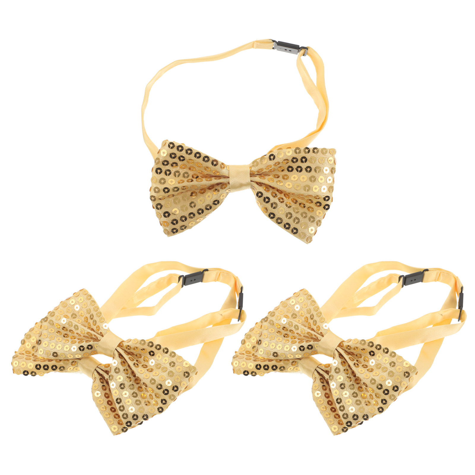 5Pcs Silver Sequin Bow Ties fo - огляд і ціна Bow Tie Pre Tied