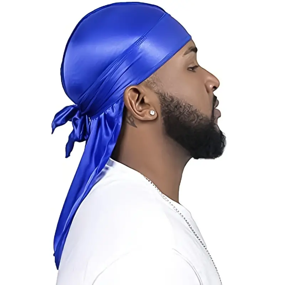 Men's Silk Durag Shower Cap Ba - огляд і ціна Bandana Doo Rag