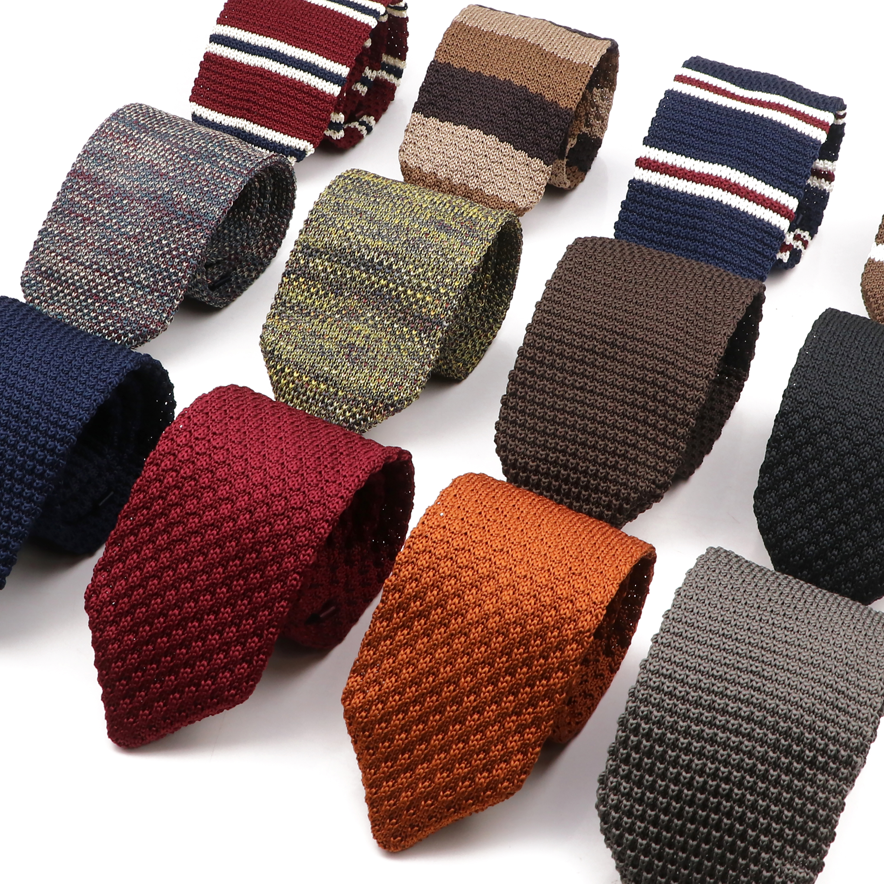 New Mens Knitted Ties Classic  - огляд і ціна Skinny Tie Men