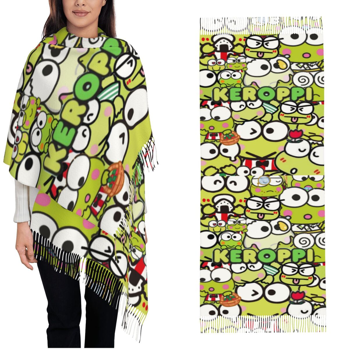 Kero Kero Keroppis Winter Scar - огляд і ціна Pashmina Wrap Large