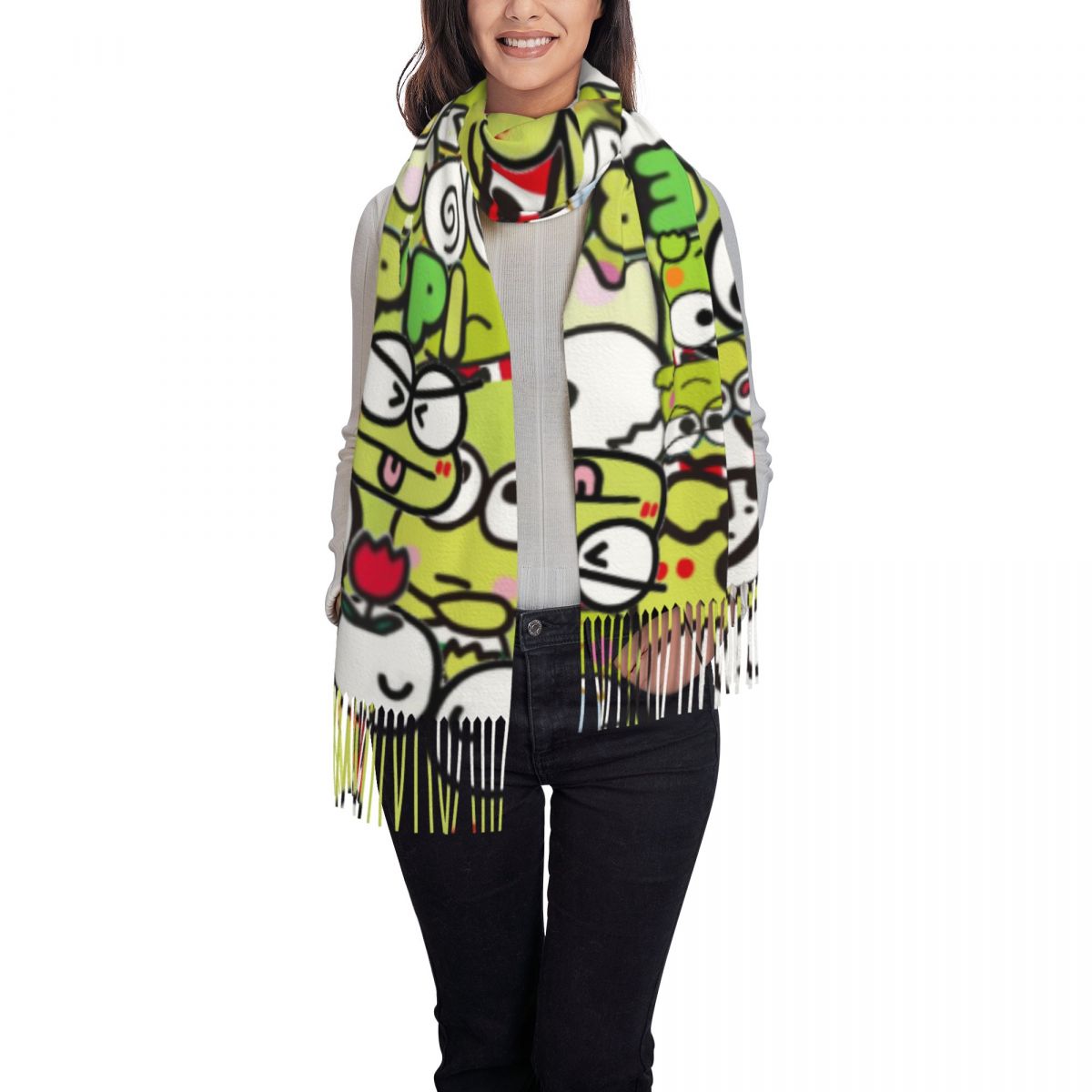 Kero Kero Keroppis Winter Scar - огляд і ціна Pashmina Wrap Large