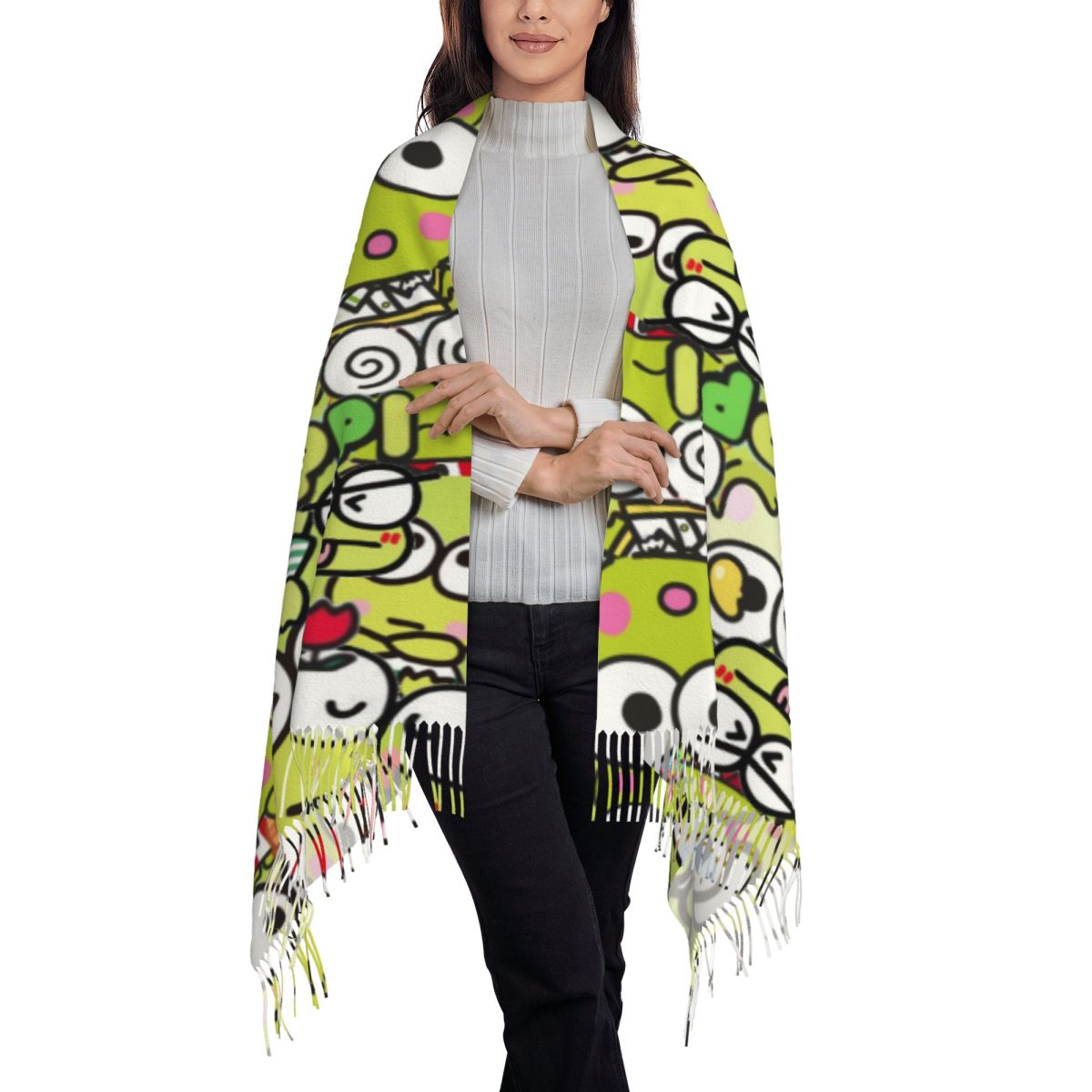 Kero Kero Keroppis Winter Scar - огляд і ціна Pashmina Wrap Large
