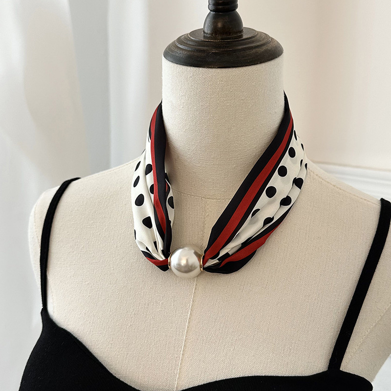 Printed Silk Scarf with Magnet - огляд і ціна Face Scarf Mask