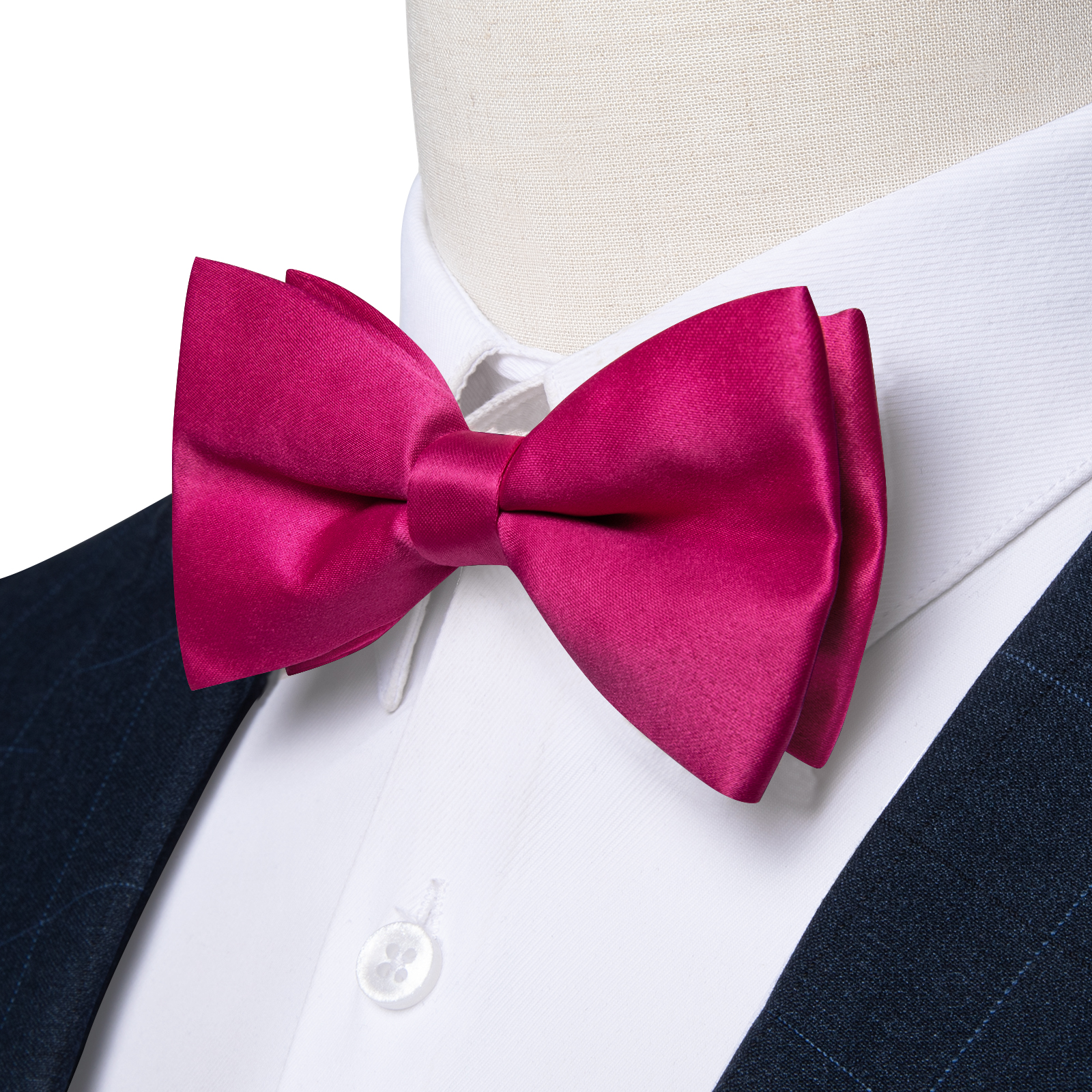 Men's Solid Pre-tied Bowtie Ro - огляд і ціна Bow Tie Pre Tied