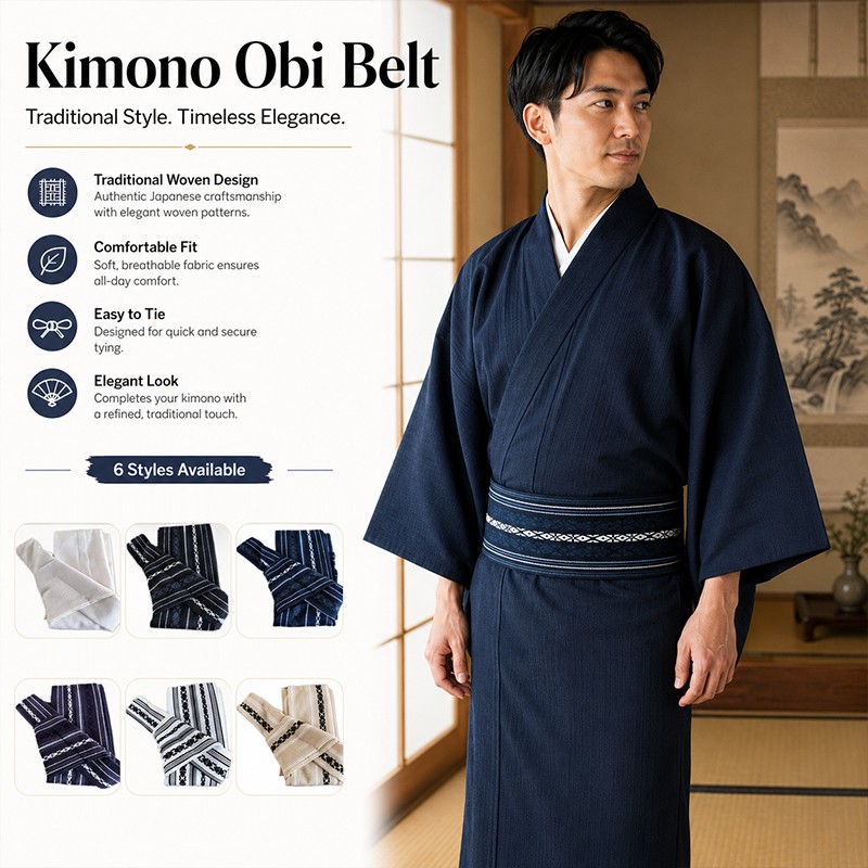 200cm Japanese Kimono Obi Belt - огляд і ціна Bow Tie Pre Tied