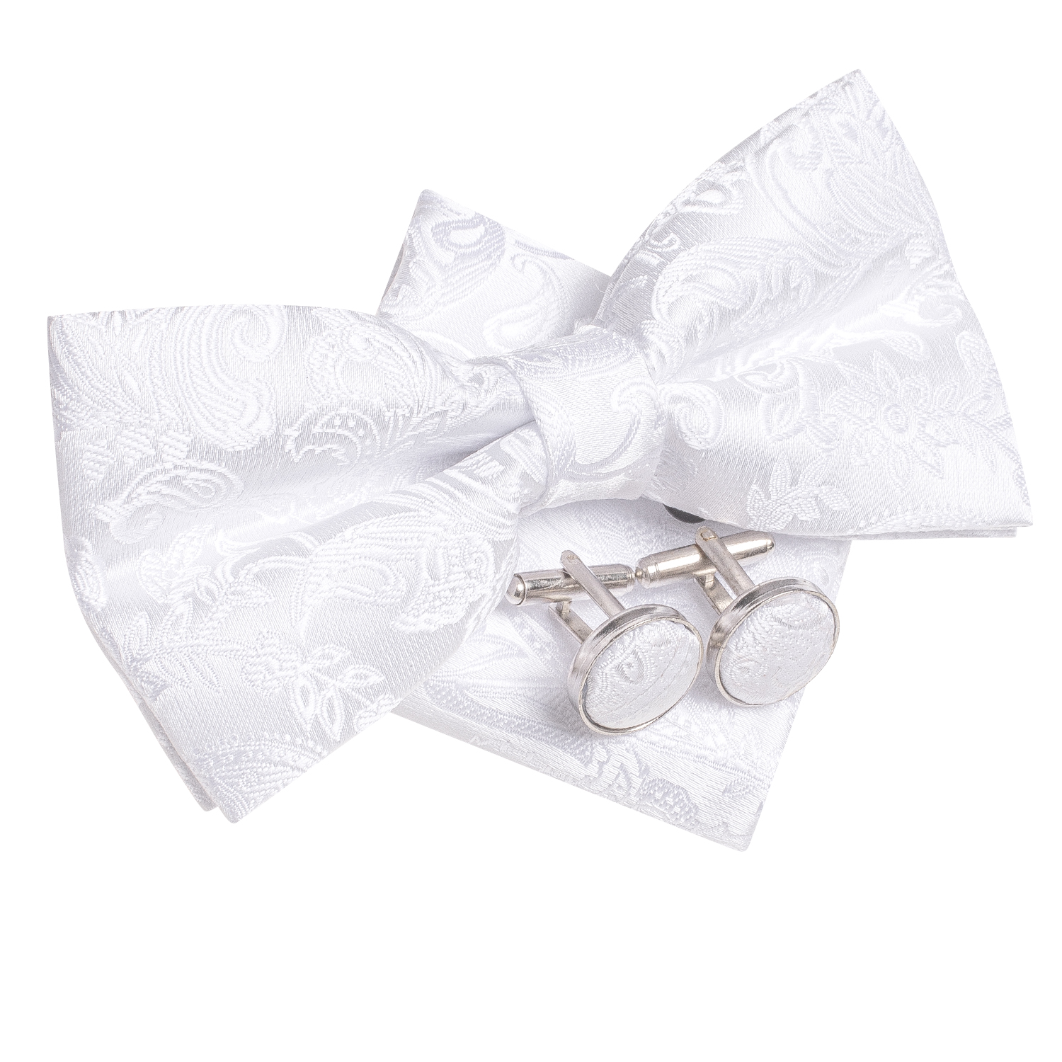 Hi-Tie Mens Bow Tie Hanky Cuff - огляд і ціна Bow Tie Pre Tied