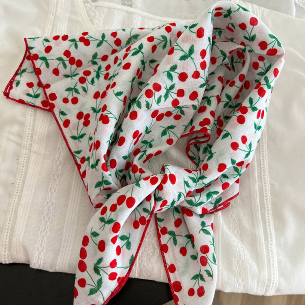 Multi-Colored Polka Dot Cherry - огляд і ціна Bandana Cotton
