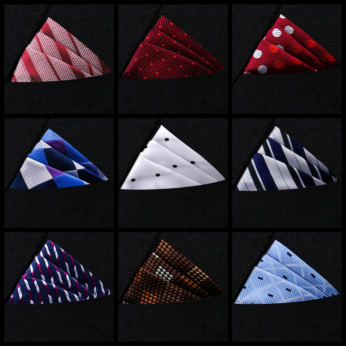 Pocket Square Silk High Grade  - огляд і ціна Pocket Square Set