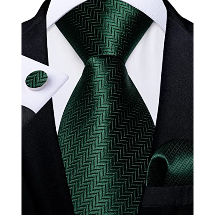 Silk Zipper Ties for Men,Paisl - огляд і ціна Pocket Square Set
