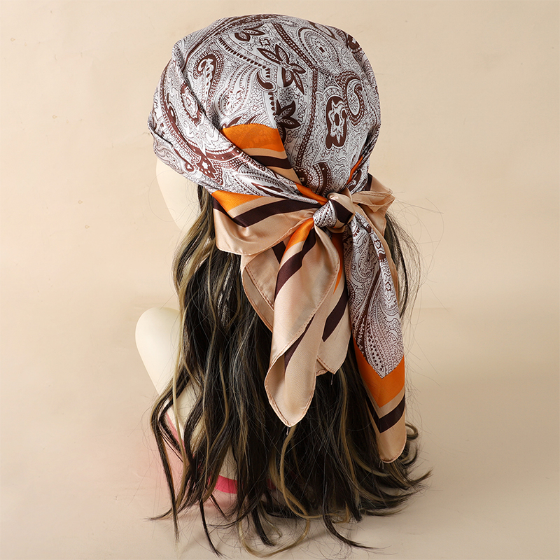 Luxury Spring Silk Scarf Women - огляд і ціна Silk Tie Striped