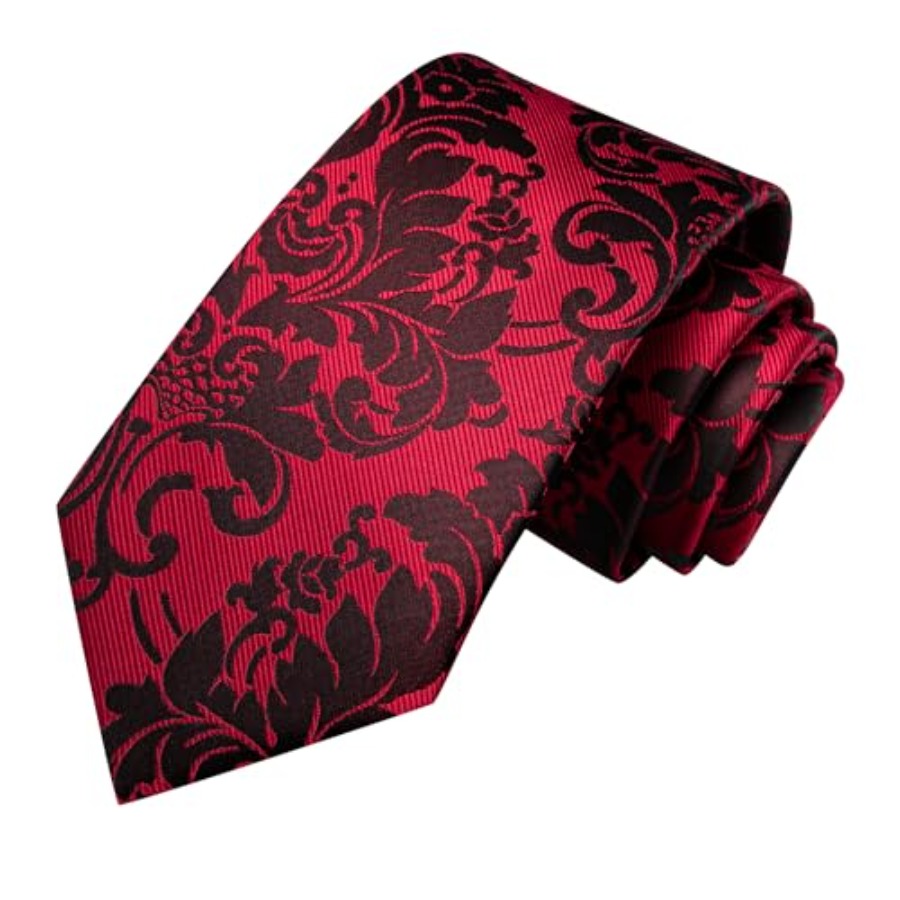 Silk Ties for Men Plaid Paisle - огляд і ціна Pocket Square Set