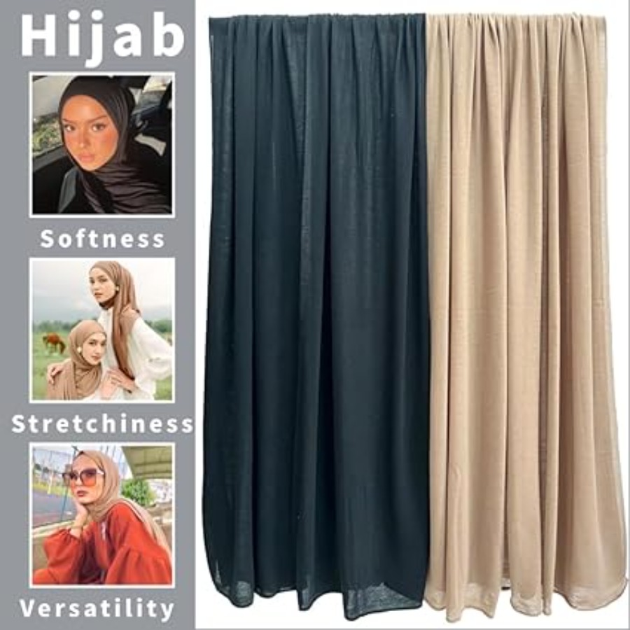 Muslim Hijab for Women Scarf L - огляд і ціна Head Wrap Turban
