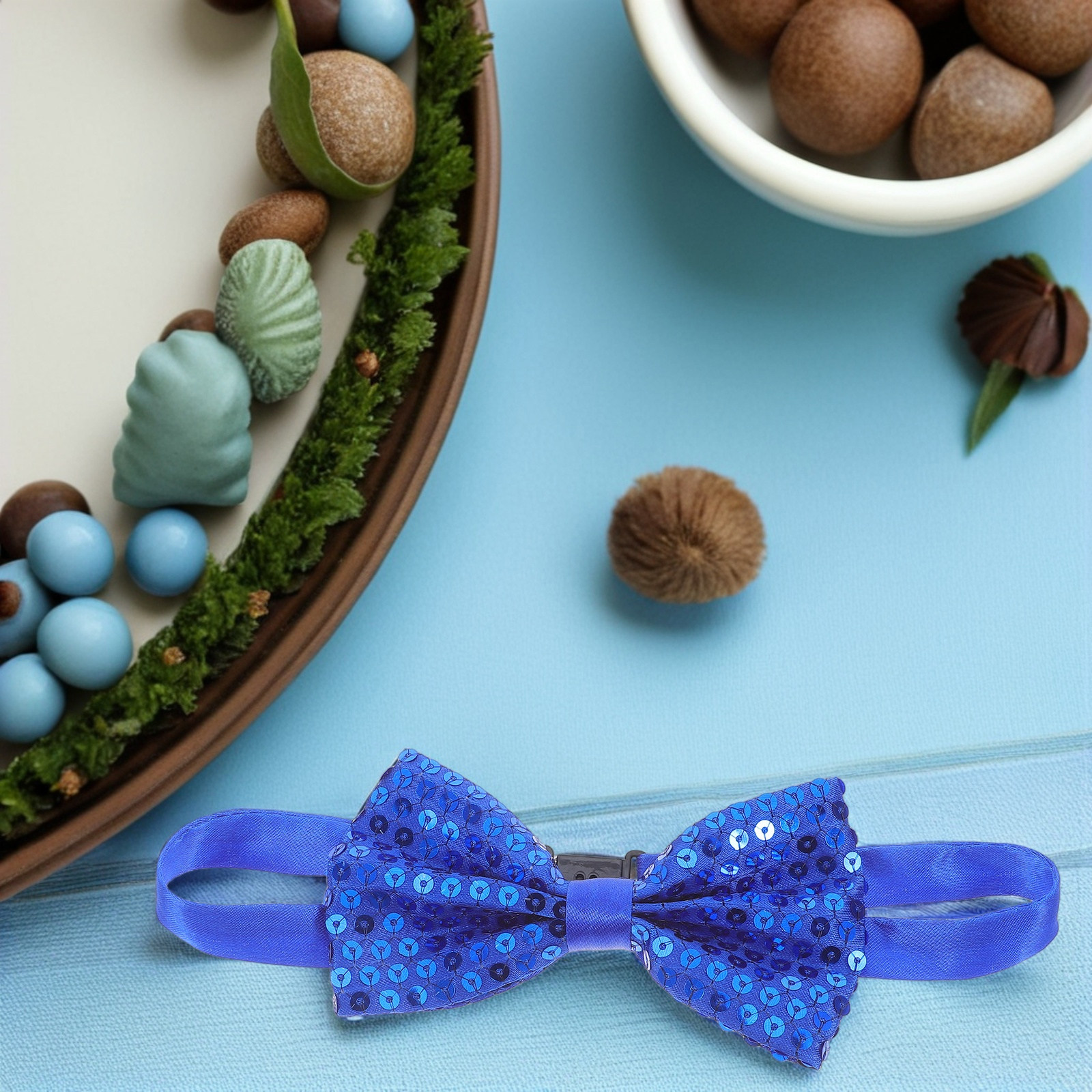 5Pcs Children's Sequin Bow Tie - огляд і ціна Bow Tie Pre Tied