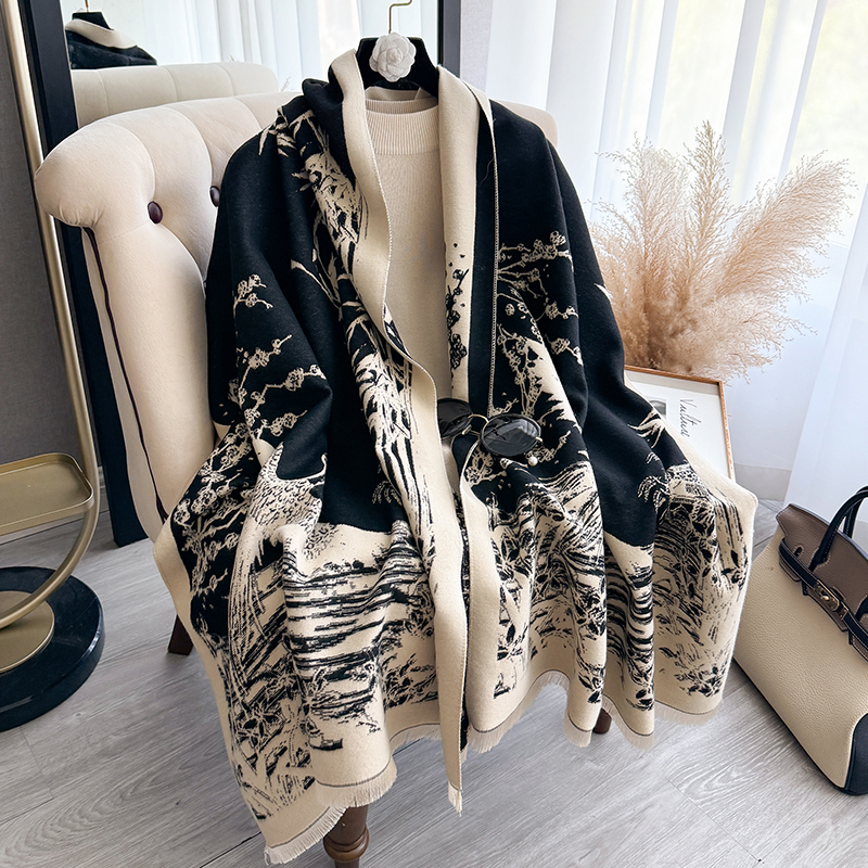 Women Winter Cashmere Scarf Wh - огляд і ціна Woven Scarf Blanket
