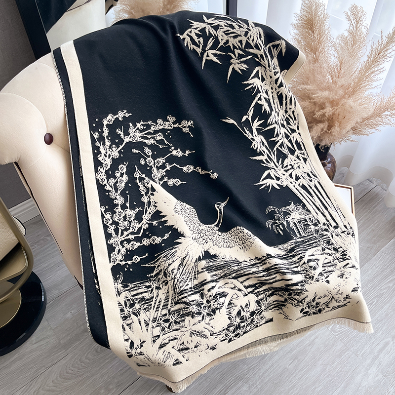 Women Winter Cashmere Scarf Wh - огляд і ціна Woven Scarf Blanket
