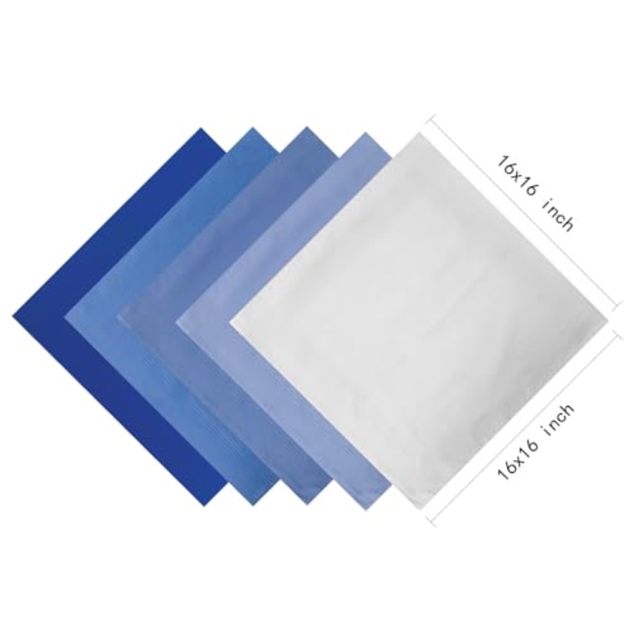 5 Pack Handkerchief Mens Cotto - огляд і ціна Handkerchief Cotton Men