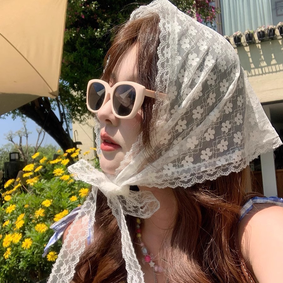 Vintage Lace Scarf Triangle Ne - огляд і ціна Ascot Neck Scarf
