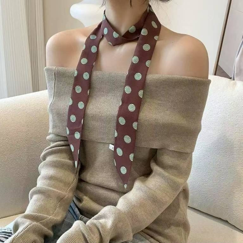 Polka Dot and Striped Print Sc - огляд і ціна Silk Tie Striped