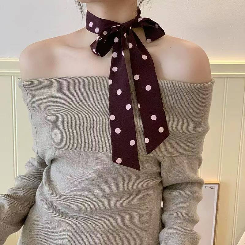 Polka Dot and Striped Print Sc - огляд і ціна Silk Tie Striped