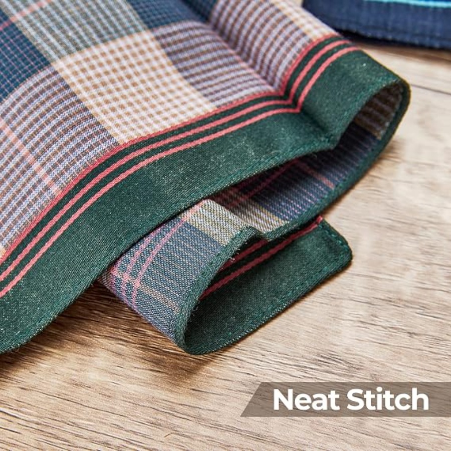 Handkerchiefs for Men, 12PCS 1 - огляд і ціна Handkerchief Cotton Men