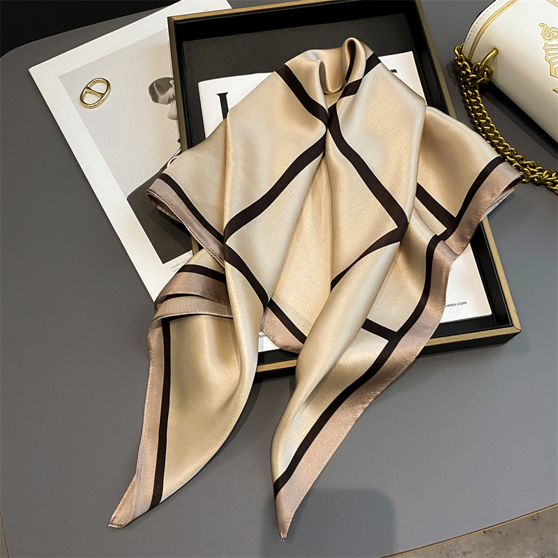 100% Real Silk Scarf New 70CM  - огляд і ціна Scarf Silk Square