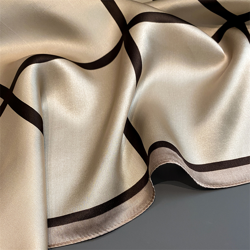 100% Real Silk Scarf New 70CM  - огляд і ціна Scarf Silk Square